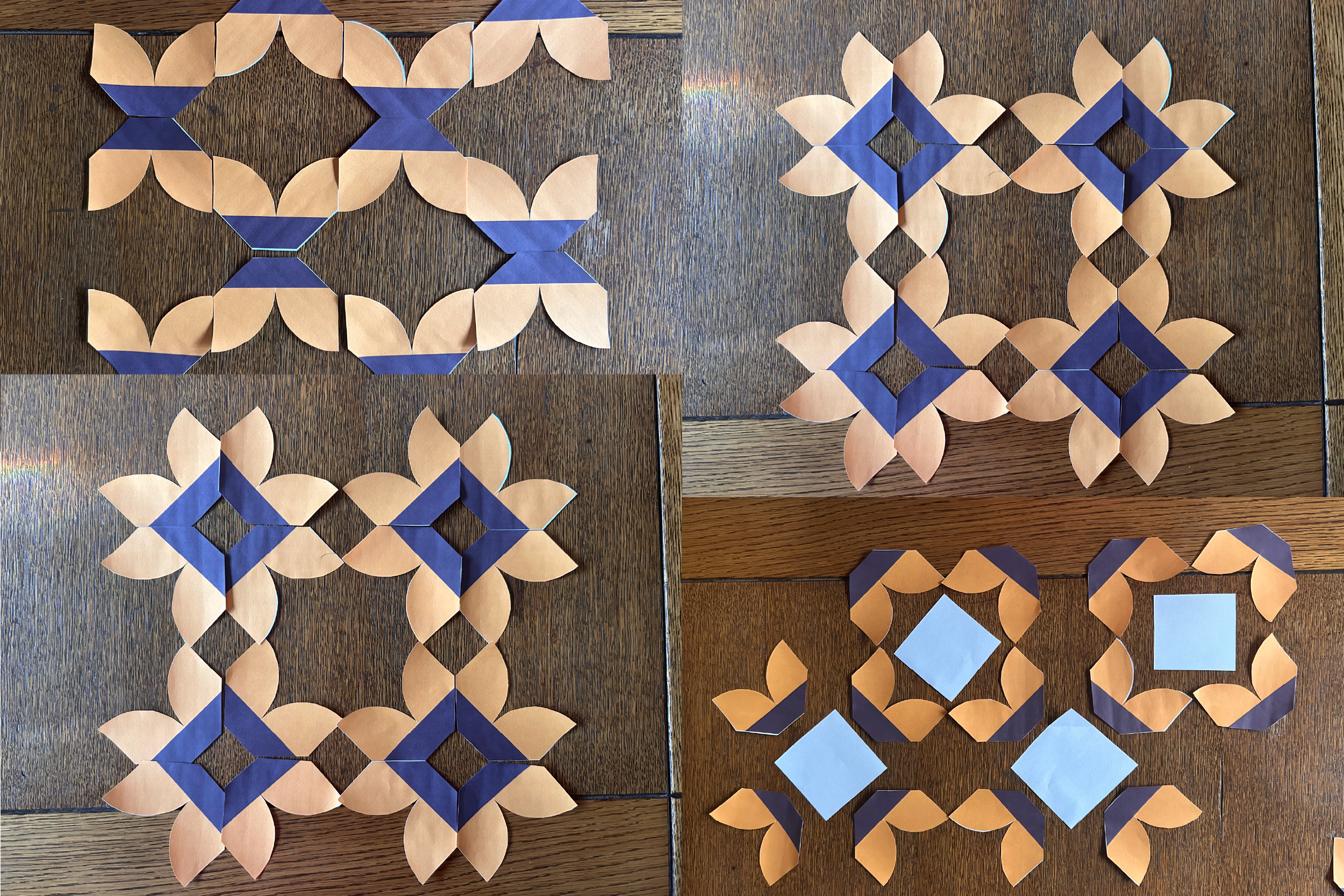 Golden Joy Pattern Sketches